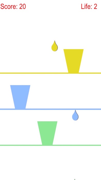Screenshot #2 pour Recueillir Raindrop Colorful Avec la Coupe du verre au bout de doigt gratuit