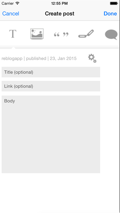 Screenshot #3 pour Reblog Lite for Tumblr