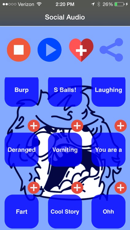 Social Audio - Share a swear, insult or mean witty response! screenshot-3