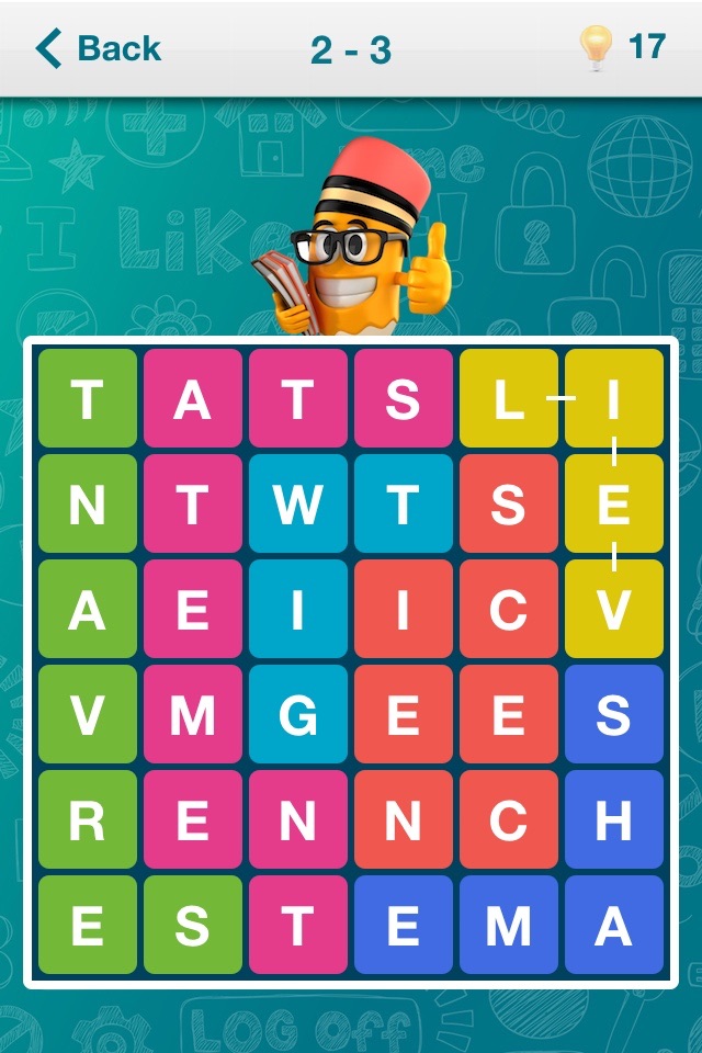 Worders - word search puzzle game, find and guess words on the field screenshot 4