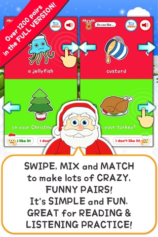 Santa’s Crazy Christmas Mix & Match Lite screenshot 2
