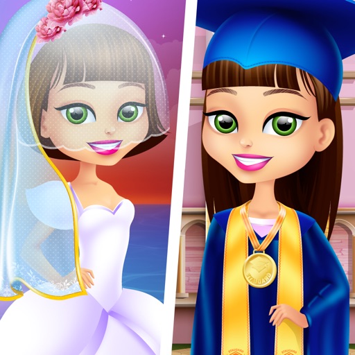 Olivia Grows Up - Baby & Family Life Salon Games for Girls Icon