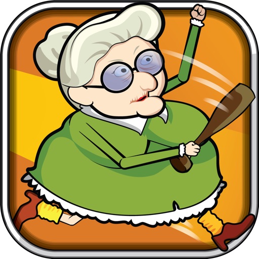 Angry Grandma Run Games:Crazy - The most fun games for the bad grandma in you! icon