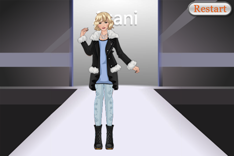 Luck Star DressUp Game - Fashion Mania screenshot 4