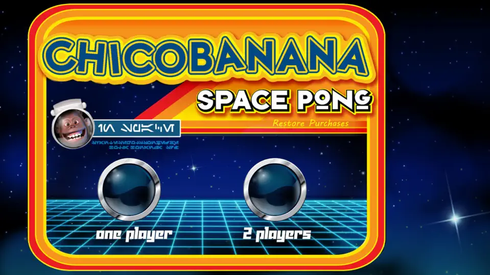 Скриншот Chicobanana - Space Pong на iPhone 5