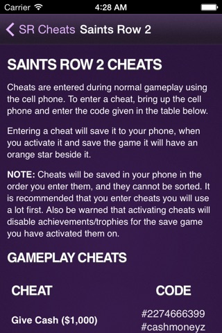 The Unofficial guide and cheats for all Saints Row Games Free screenshot 4
