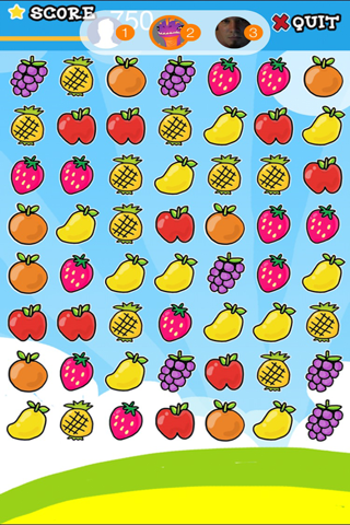 Fruits Splash Pop Mania! - Amazing Best Match 3 Puzzle Games : Garden Fresh Shop Free Edition screenshot 4