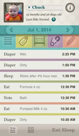Game screenshot Eat Sleep: Simple Baby Tracking mod apk