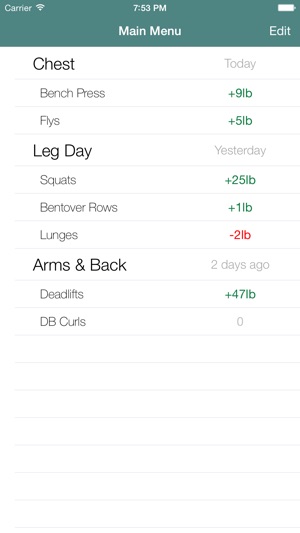 Muscle Train - Track Your Strength Gains(圖2)-速報App