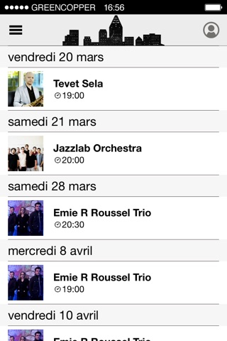 Québec Jazz Mobile screenshot 3