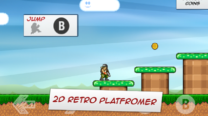Screenshot from Commander Cool - 8-bit Retro Jump and Run