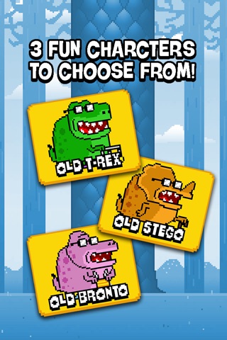 Old Fat Dinos - Bite and Cut That Lumber Down Fast screenshot 2