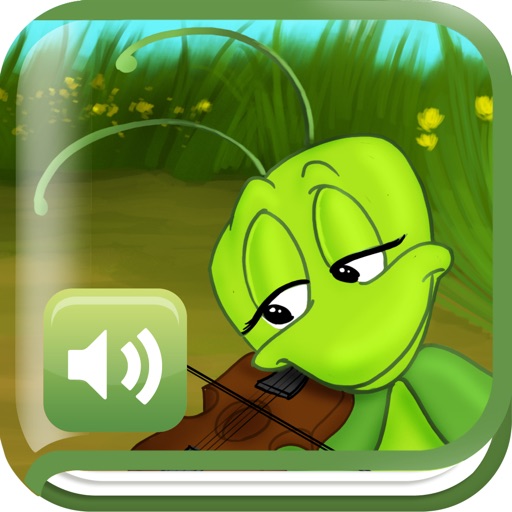 The Ant And The Grasshopper - Narrated classic fairy tales and stories for children icon