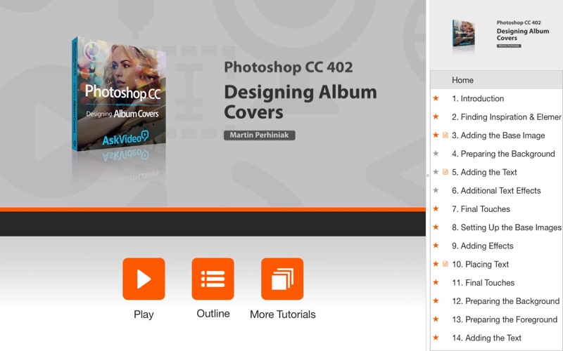 Course For PhotoShop CC Designing Album Covers