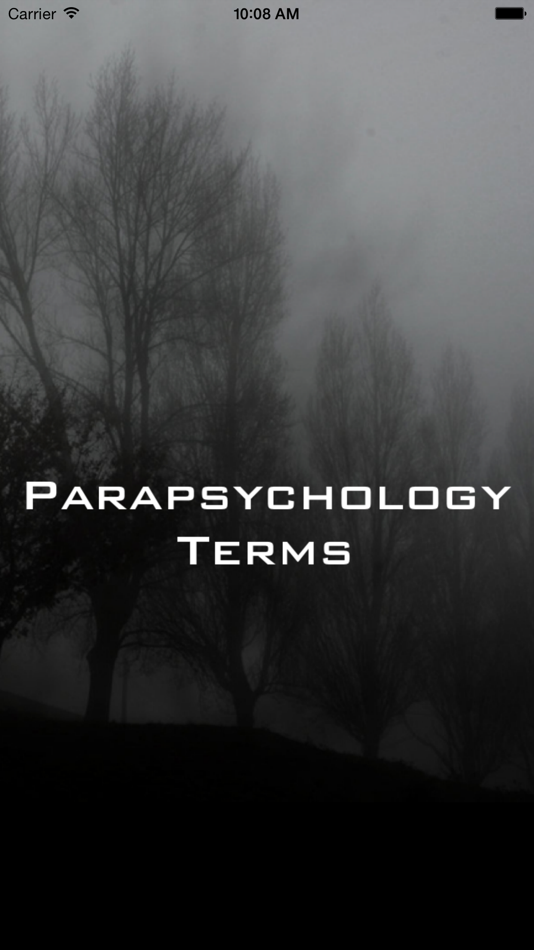 Parapsychology Terms - 3.1 - (iOS)