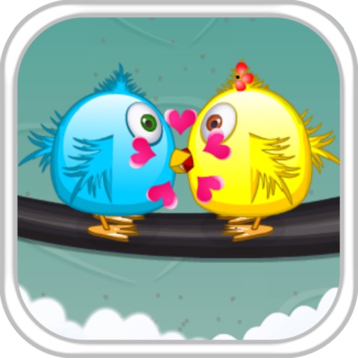 Flying Birds Kissing icon