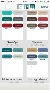 The Color App Lite - Color Palette Selection Tool screenshot