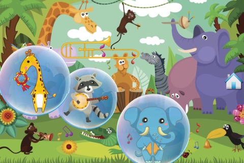 音楽と子供のための泡 ：楽器や音 ！幼児のための教育的なゲーム - 無料アプリのおすすめ画像2