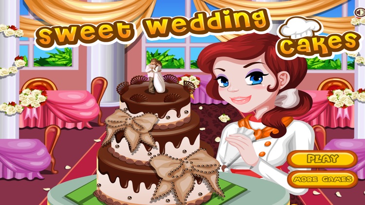 Sweet Wedding Cake - free