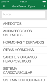 Guía Farmacológica screenshot