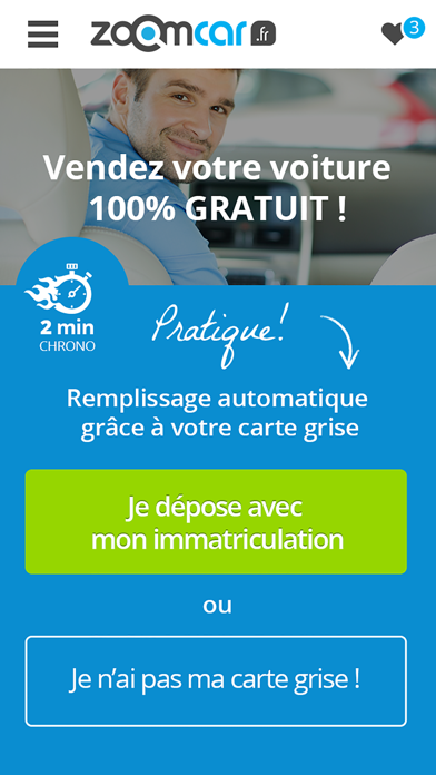 Screenshot #3 pour Zoomcar.fr | Annonces voitures occasion - Cote auto et depot gratuits pour vendre