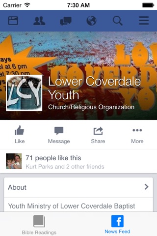 Lower Coverdale Youth screenshot 4