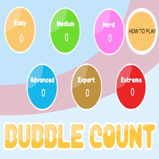 Bubble Count: Fast Counting Game for Kids Icon