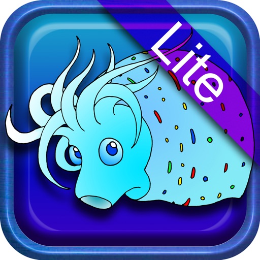 Deep-sea fish super coloring book lite icon