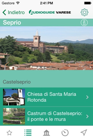 AudioGuide Varese screenshot 2
