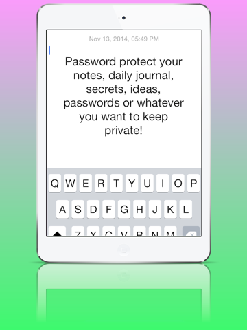 Screenshot #6 pour Note Locker - Keep your notes Password Protected