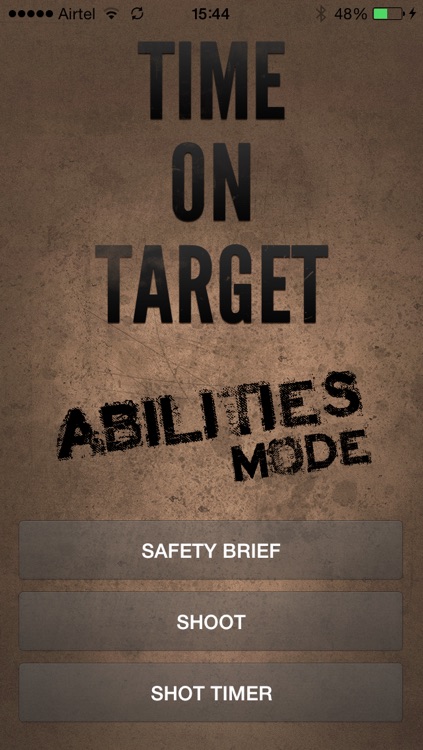 Time on Target - Abilities Mode