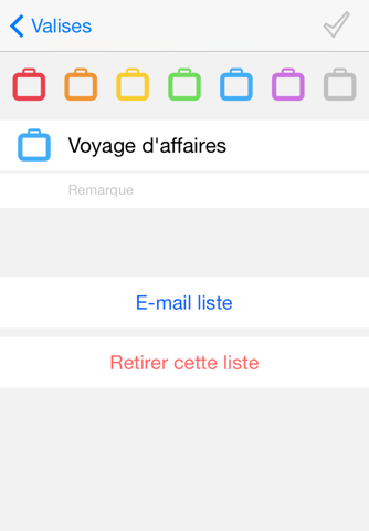 Suitcase things checklist screenshot 4