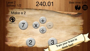 Number King: a Math Logic Puzzle Game screenshot #2 for iPhone