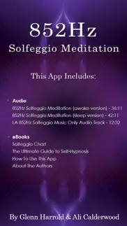 852hz solfeggio sonic meditation by glenn harrold & ali calderwood iphone screenshot 1