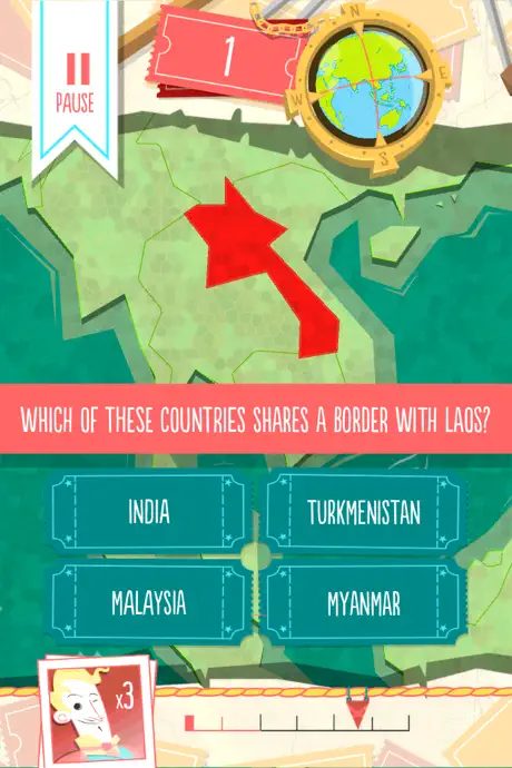 Worldly - Countries Quiz!