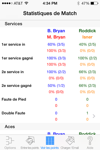 My Tennis Stats Lite screenshot 3