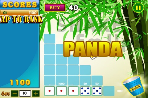 10,000 Addict Wild Panda Journey Pop Farkle Dice Casino Games Free screenshot 2