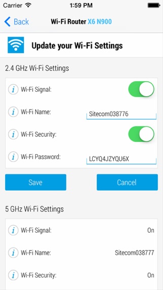 MyWiFi screenshot