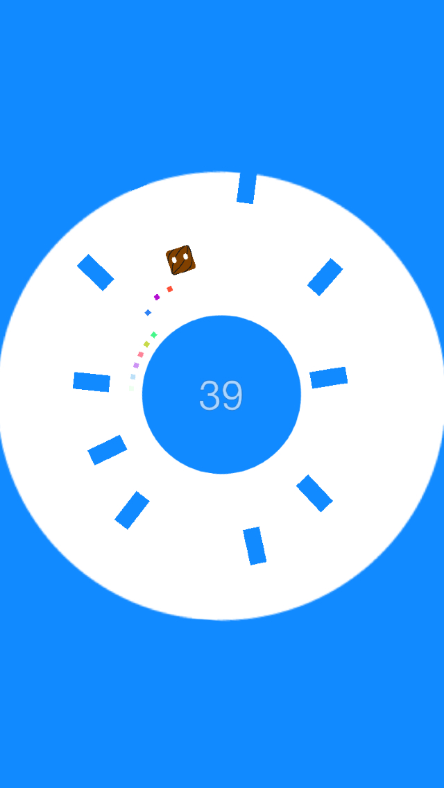 SquareBit - A SQUARE OrBITing A Circle