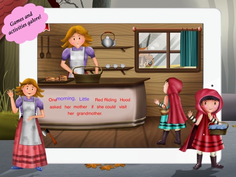 Red Riding Hood for Children by Story Time for Kids screenshot 4