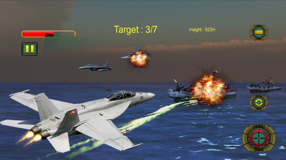 #2. Strike jet fighter war (iOS) Av: Laeeque Ahmad