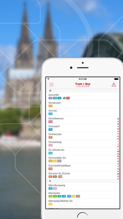 Tram+Bus Cologne – Real time departures in Cologne