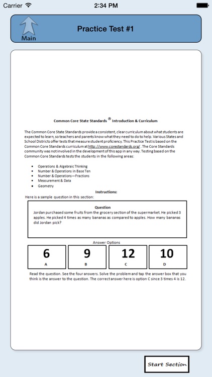  Common Core Math Grade 2 Practice Test By Bright Minds LLC