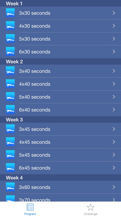 Plank - 4 minutes