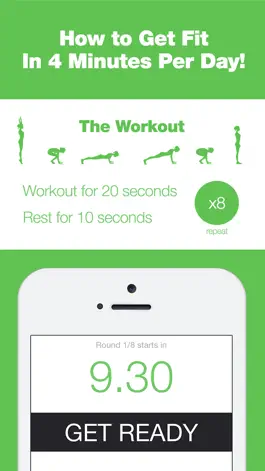 Game screenshot 4 Minute Burpee Challenge - Get Fit in 90 Days of Intensive Tabata Interval Training hack
