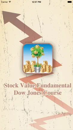 Stock Value Fundamental Dow Jones Course iPhone image 1