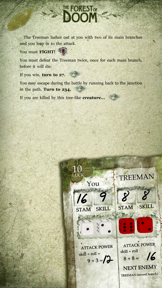 Fighting Fantasy: The Forest of Doom screenshot