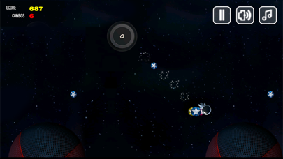 Screenshot #3 pour Astronaut Launch Combo Game - Drift mode dans l'espace