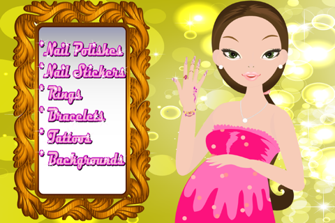 Pregnant Nail Art Saloon Game screenshot 4