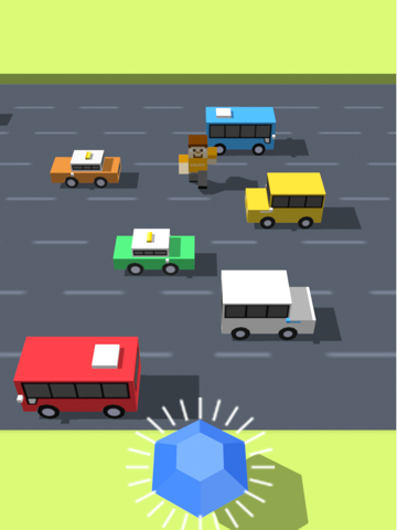 Screenshot #5 pour Cross Road Don't Crash 3D - Endless Arcade Games